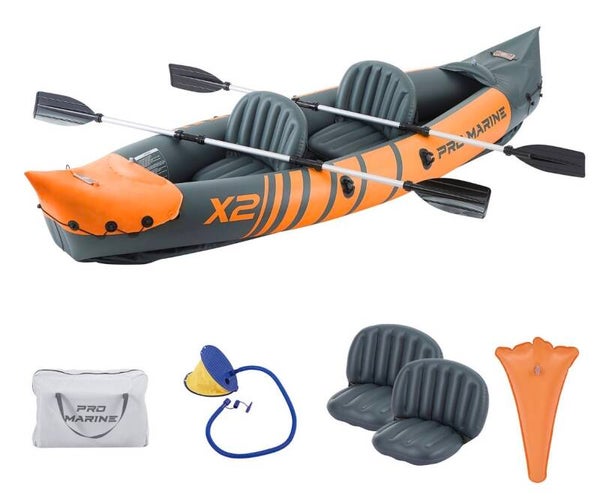 Pro Marine X2 2 Person Inflatable Kayak