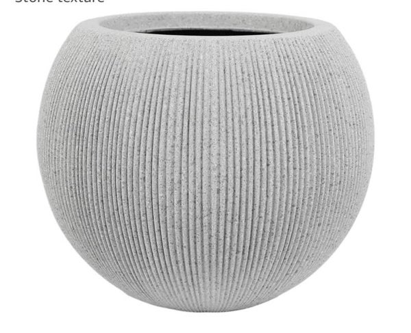 Mediterranean Faux Sone Planters Pot