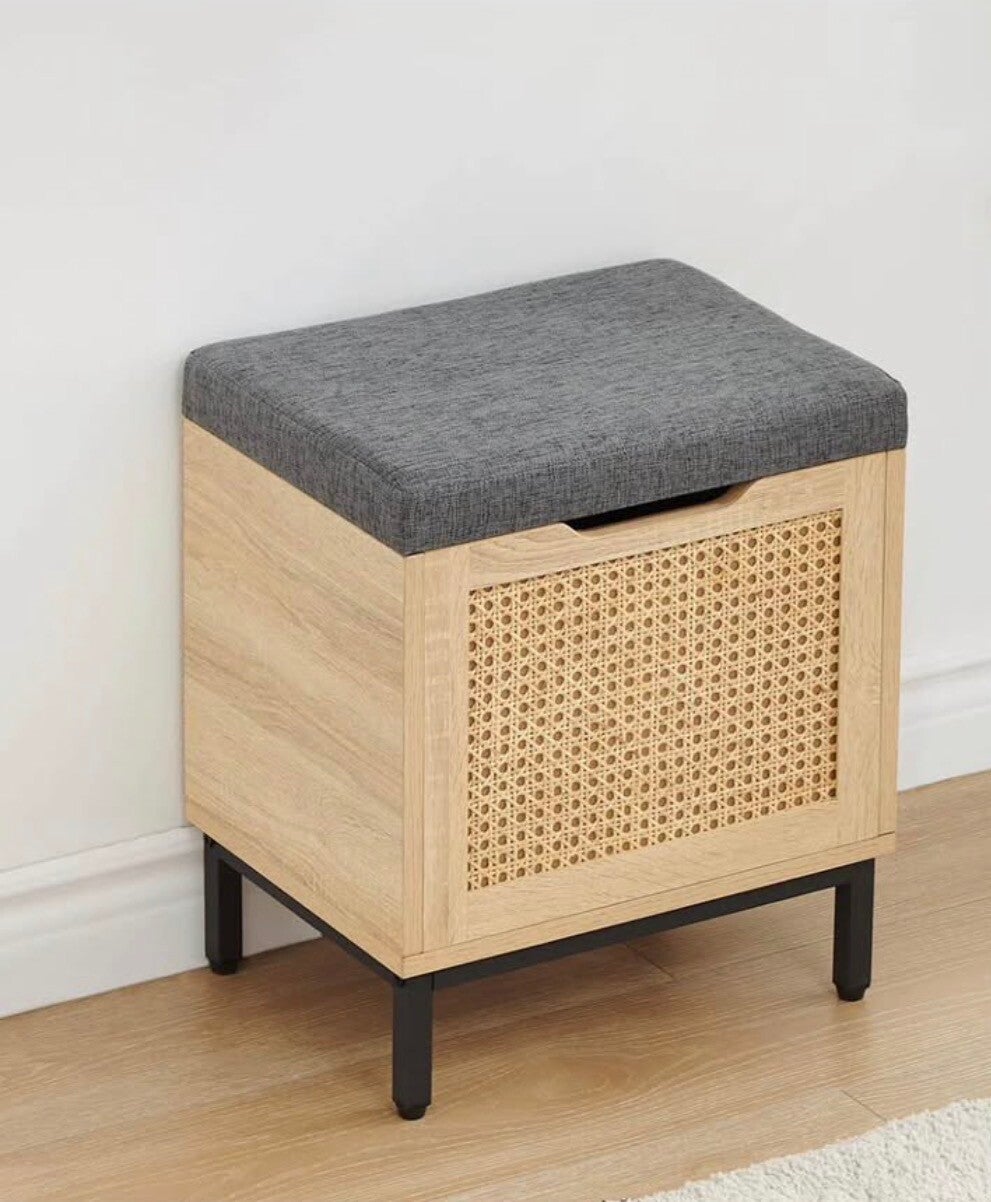 Natural Rattan Storage Chest