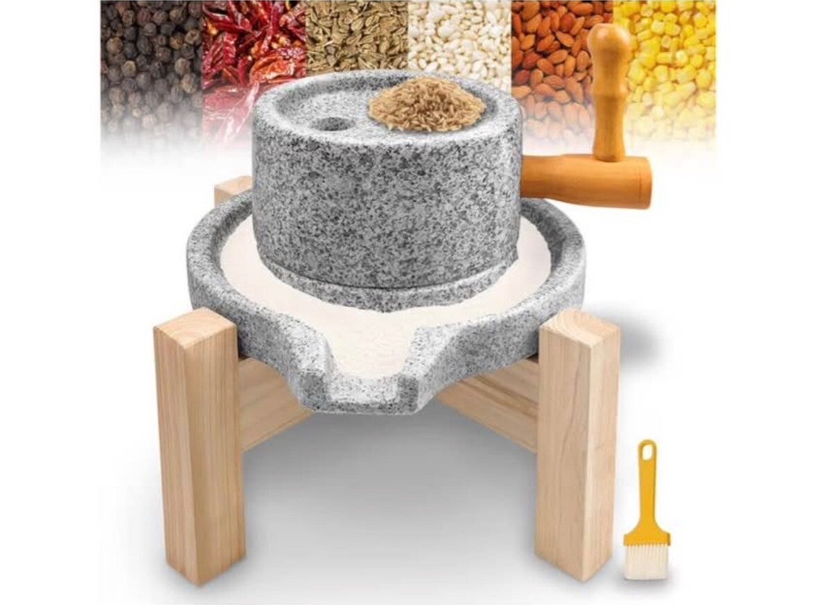 Natural Stone Grain Mill Grinder