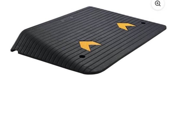 4” Rubber Threshold Door Ramp