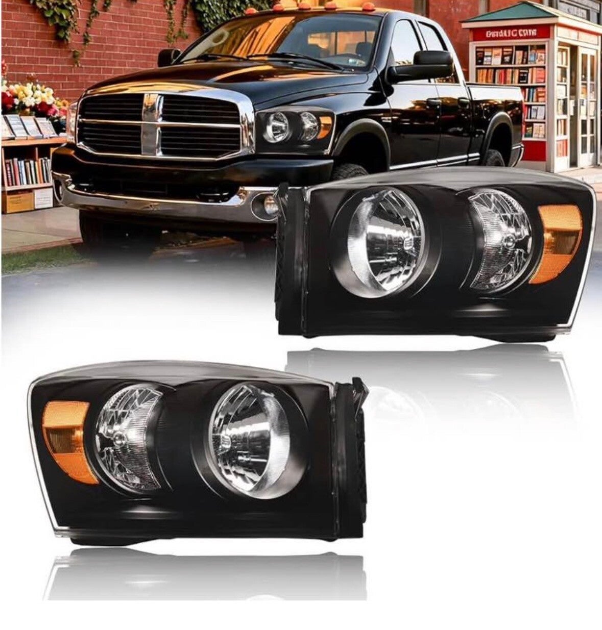Dodge Ram Headlight Assembly