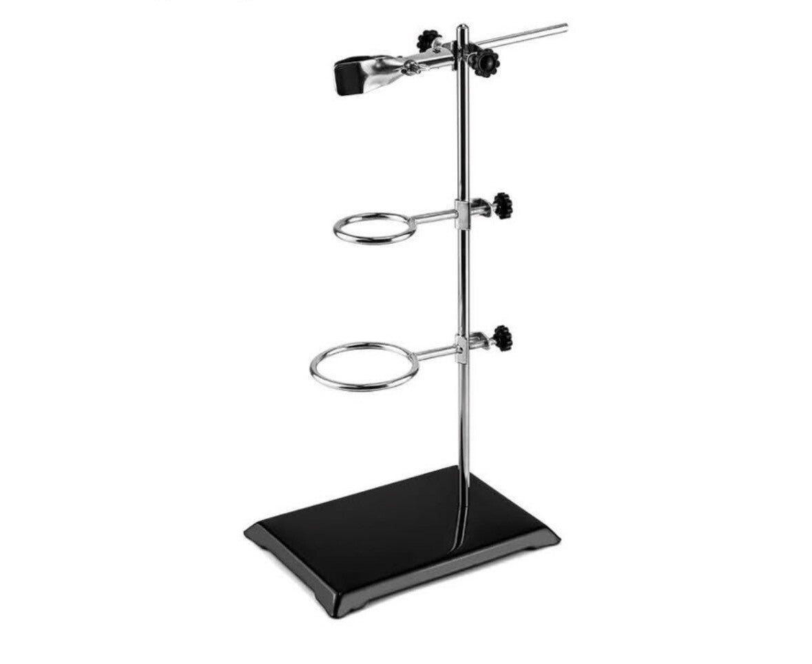 Lab Stand w/ Clamp & Rings