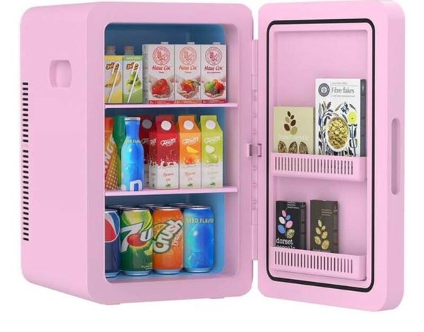 Pink Mini Fridge