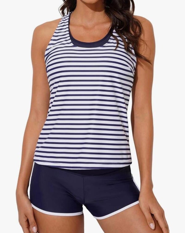 3 Piece Athletic Swimsuit (Large)