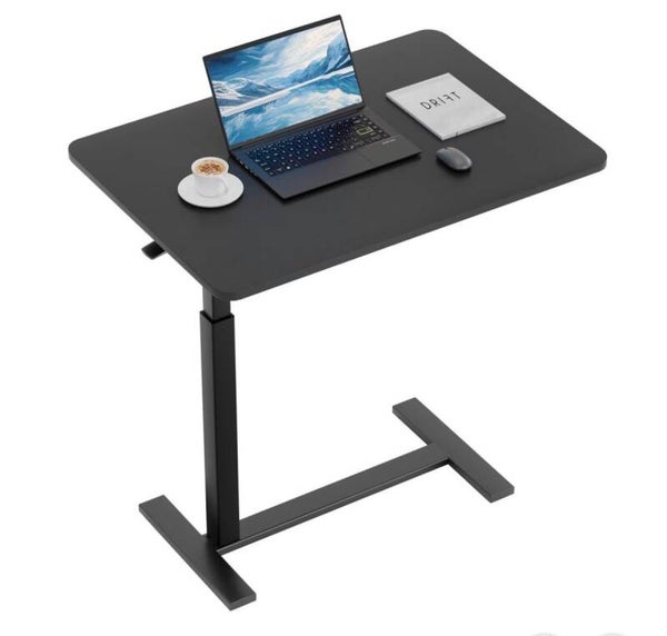 Black Mobile Standing Desk