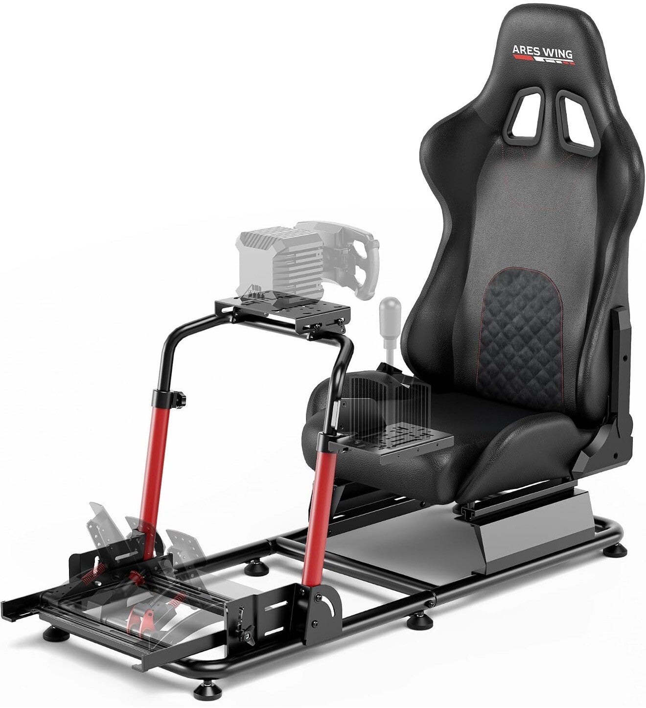 ARES WING Sim Racing Cockpit with Seat