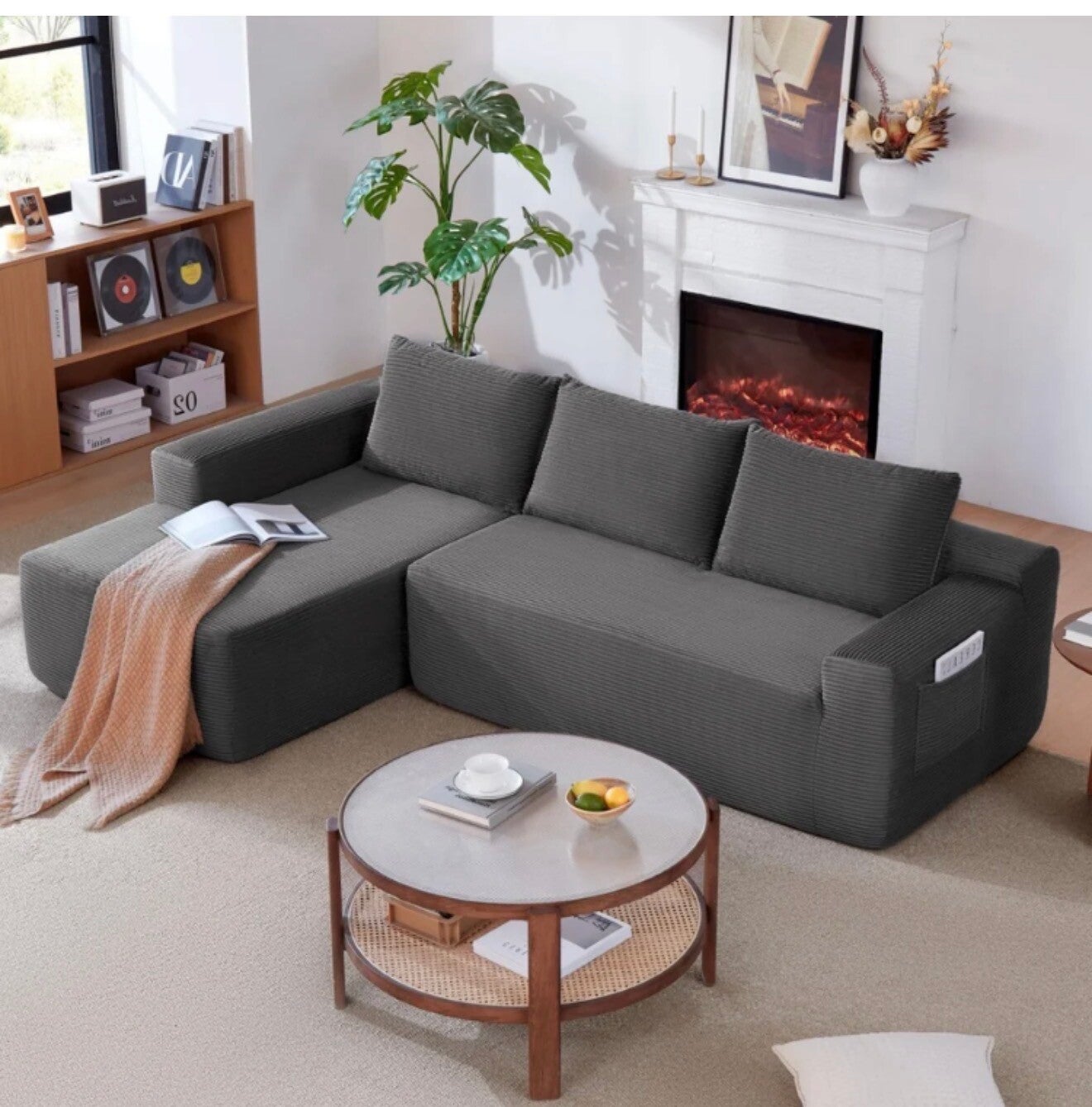 96In Modular Cloud Sectional Sofa