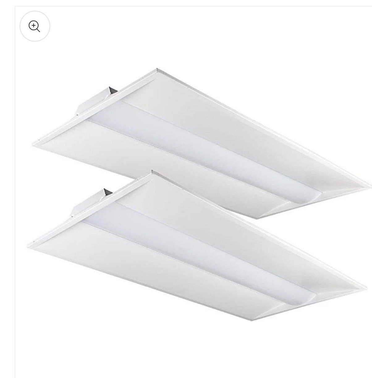 2pk LED Troffer Light