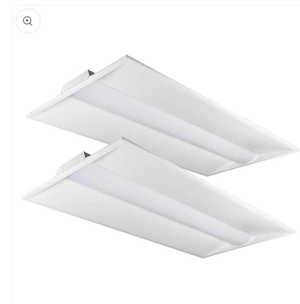 2pk LED Troffer Light