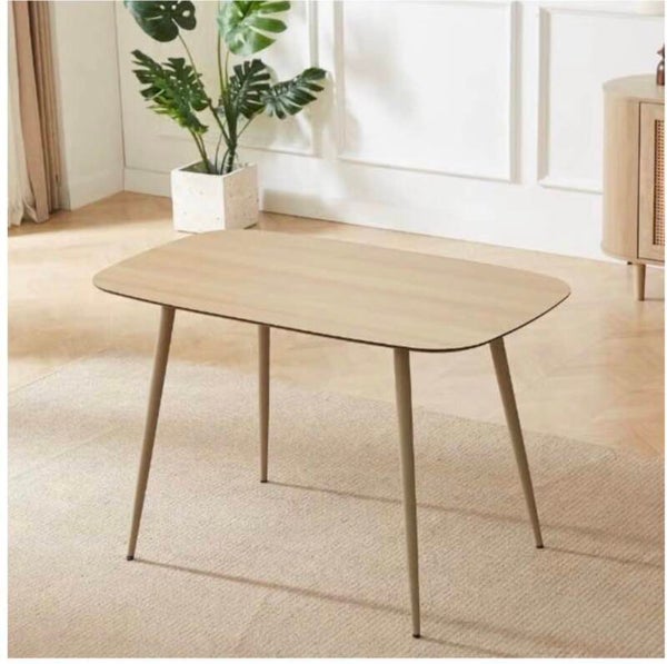 55.1'' Dining Table Modern Wood Dining Table