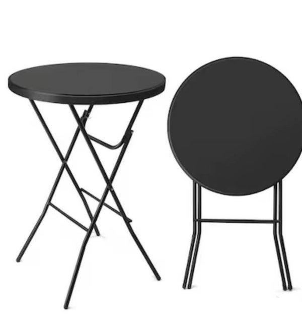 32” Plastic Round Foldable Table