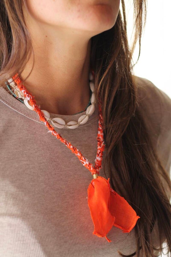 Bandana ketting | Oranje