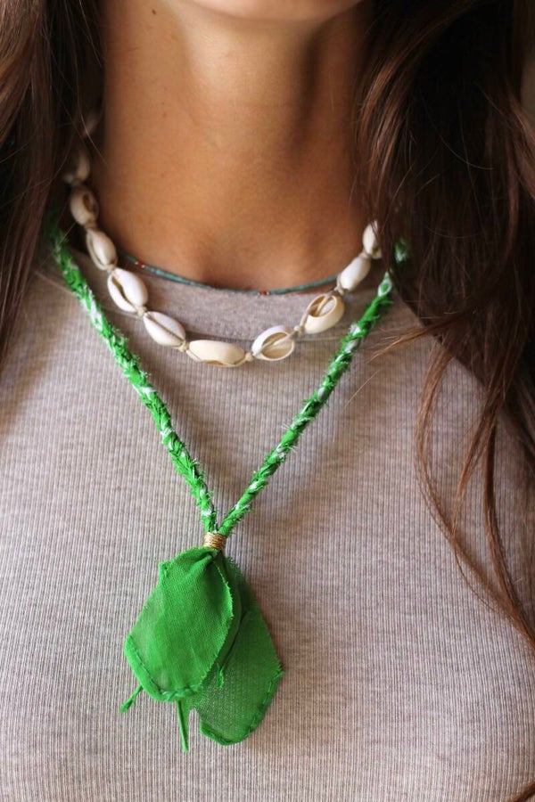 Bandana ketting | Groen