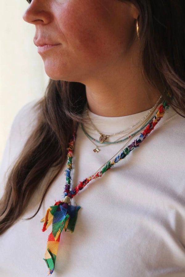 Bandana ketting | Rainbow