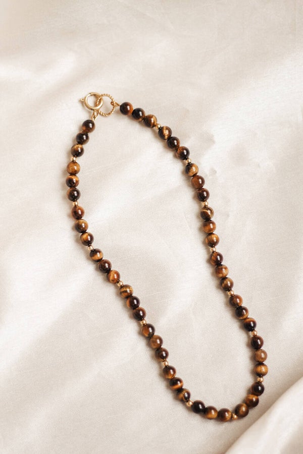 Ketting | Tijgeroog | 8mm