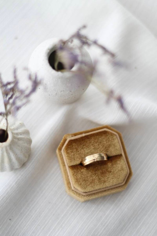 Vintage bandring | 9K | Geel goud