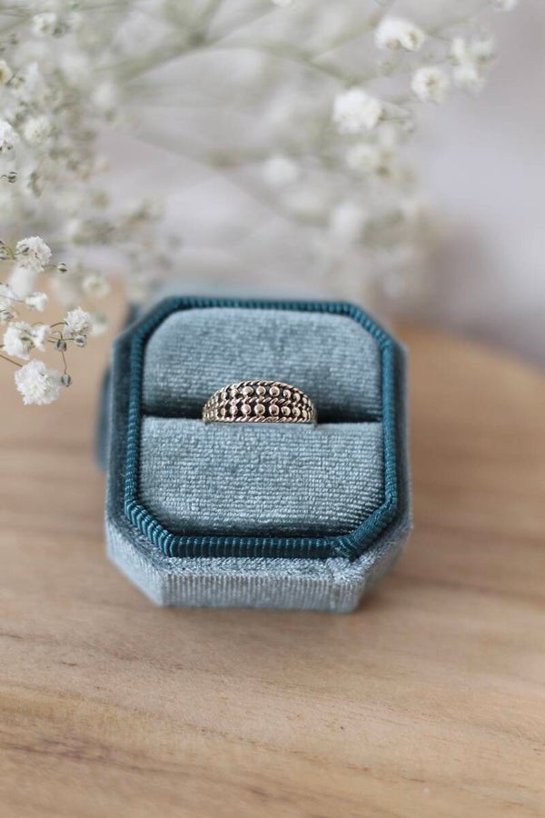 Vintage ring | 9K | Geel goud