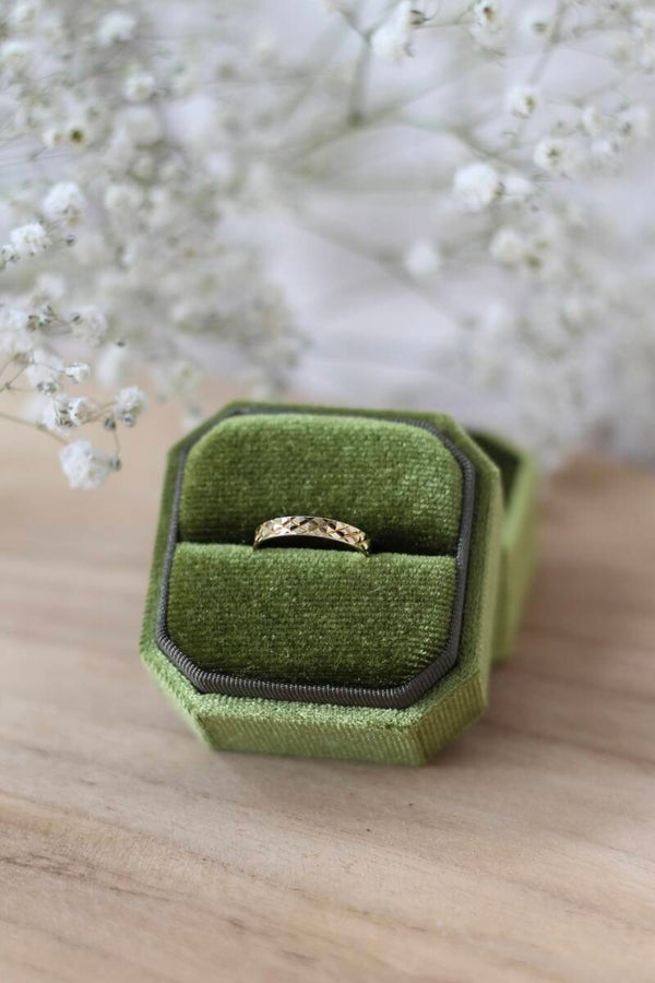 Vintage ring | 14K | Geel goud