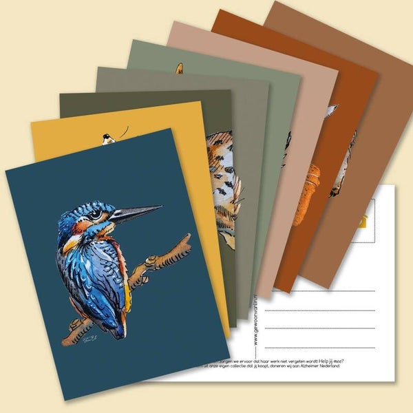 KAART MET ILLUSTRATIE VAN EL B2B € 0,65