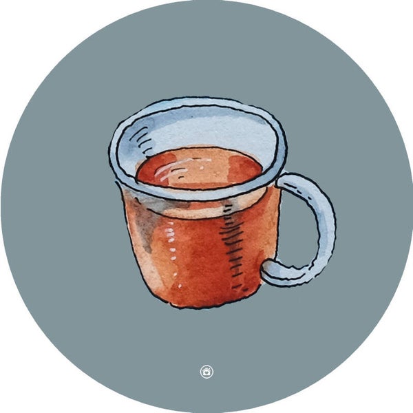 B2B MUURCIRKEL KOPJE - illustratie van EL