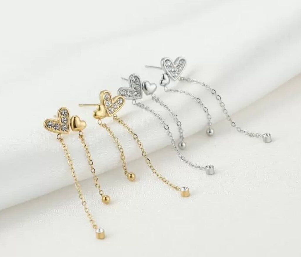 Party hearts oorbellen