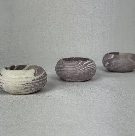 Theelichthouder Lila