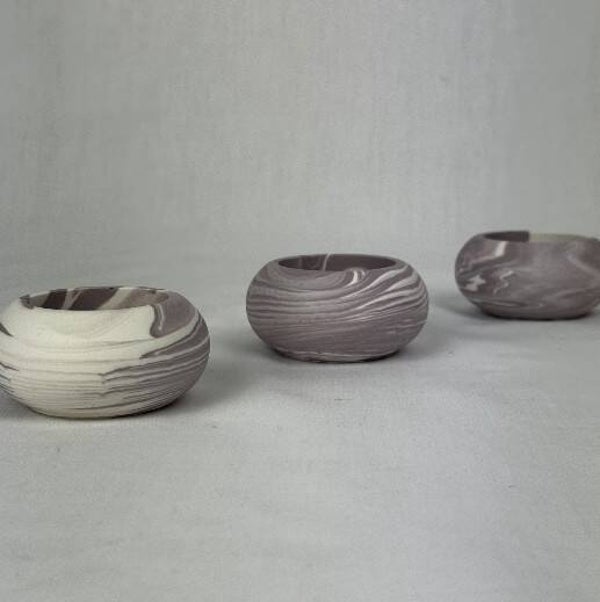 Theelichthouder Lila