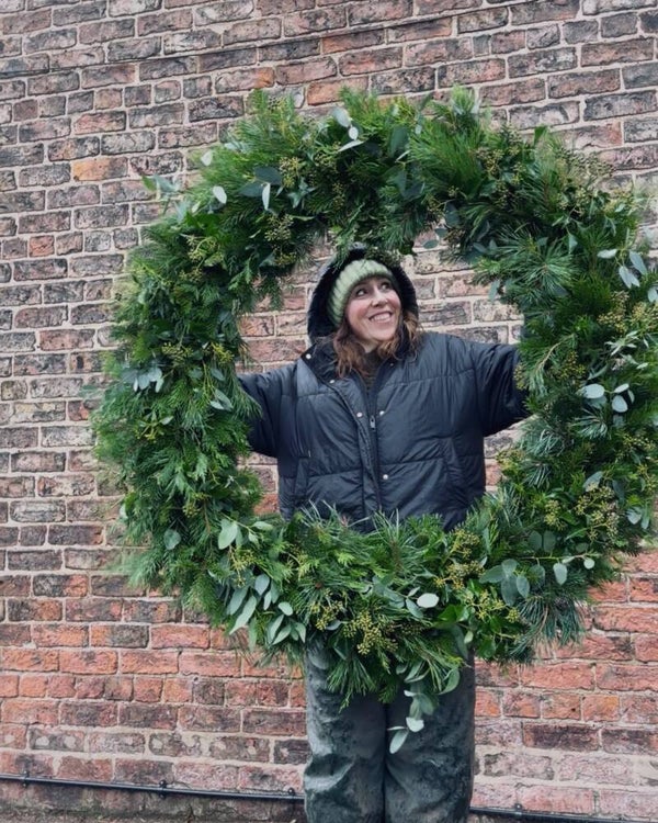 120 cm DIY Luxury Green Wreath £165.00