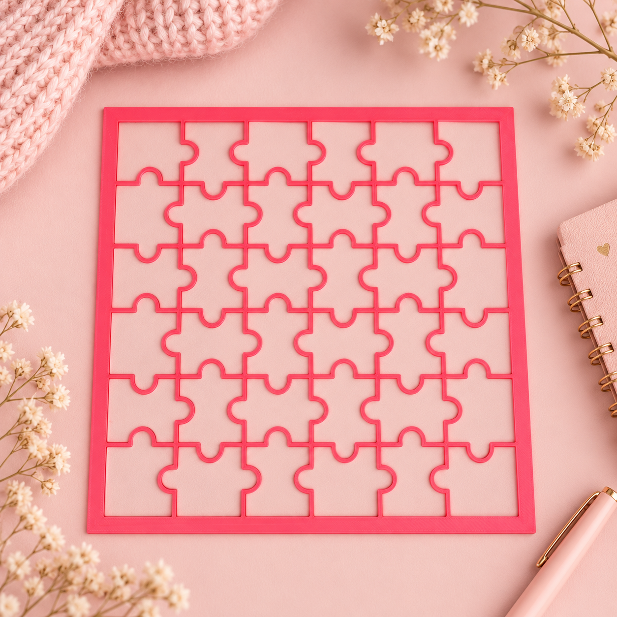 Puzzel sjabloon
