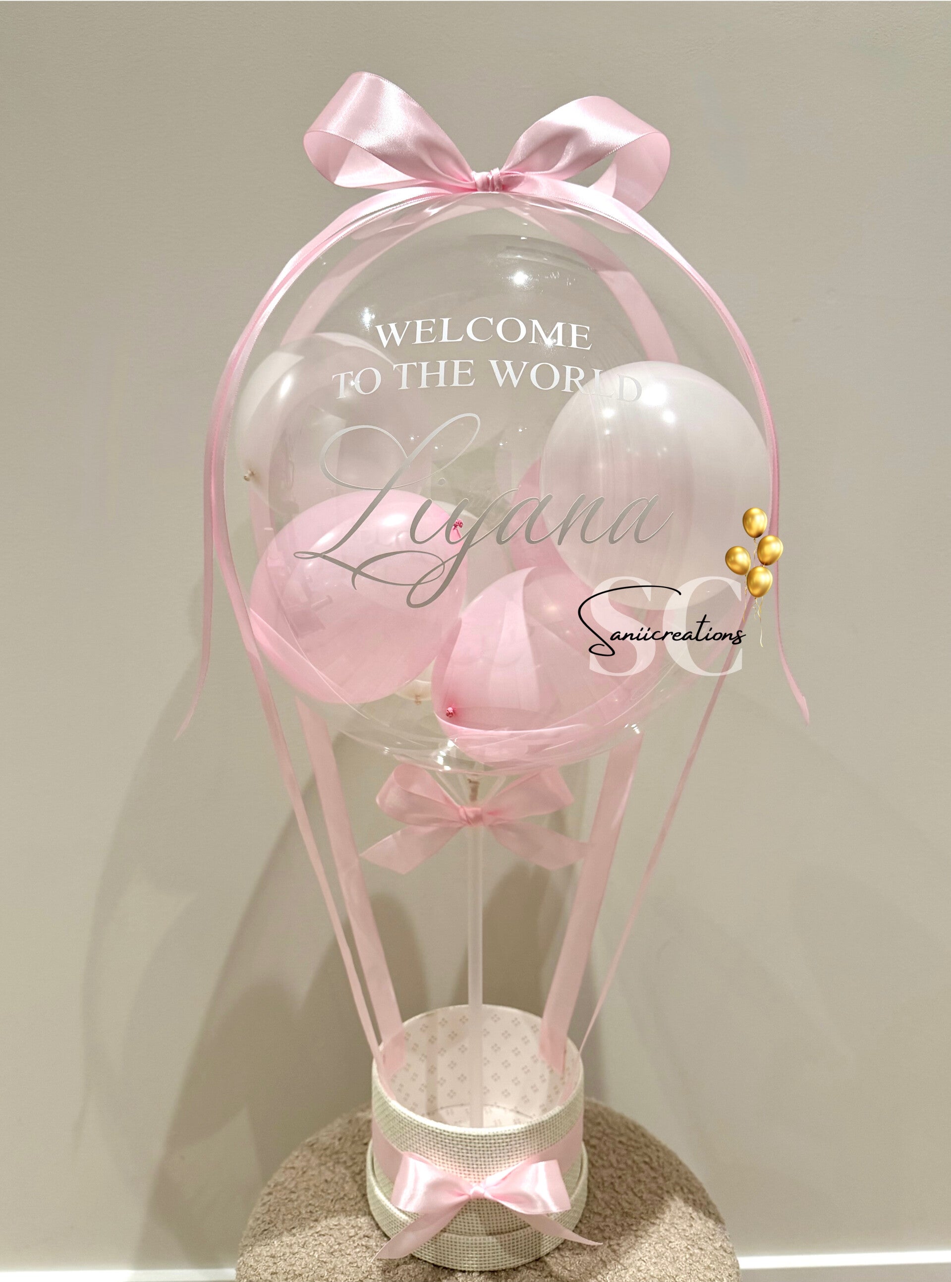 Gepersonaliseerde Baby Ballon met Naam
