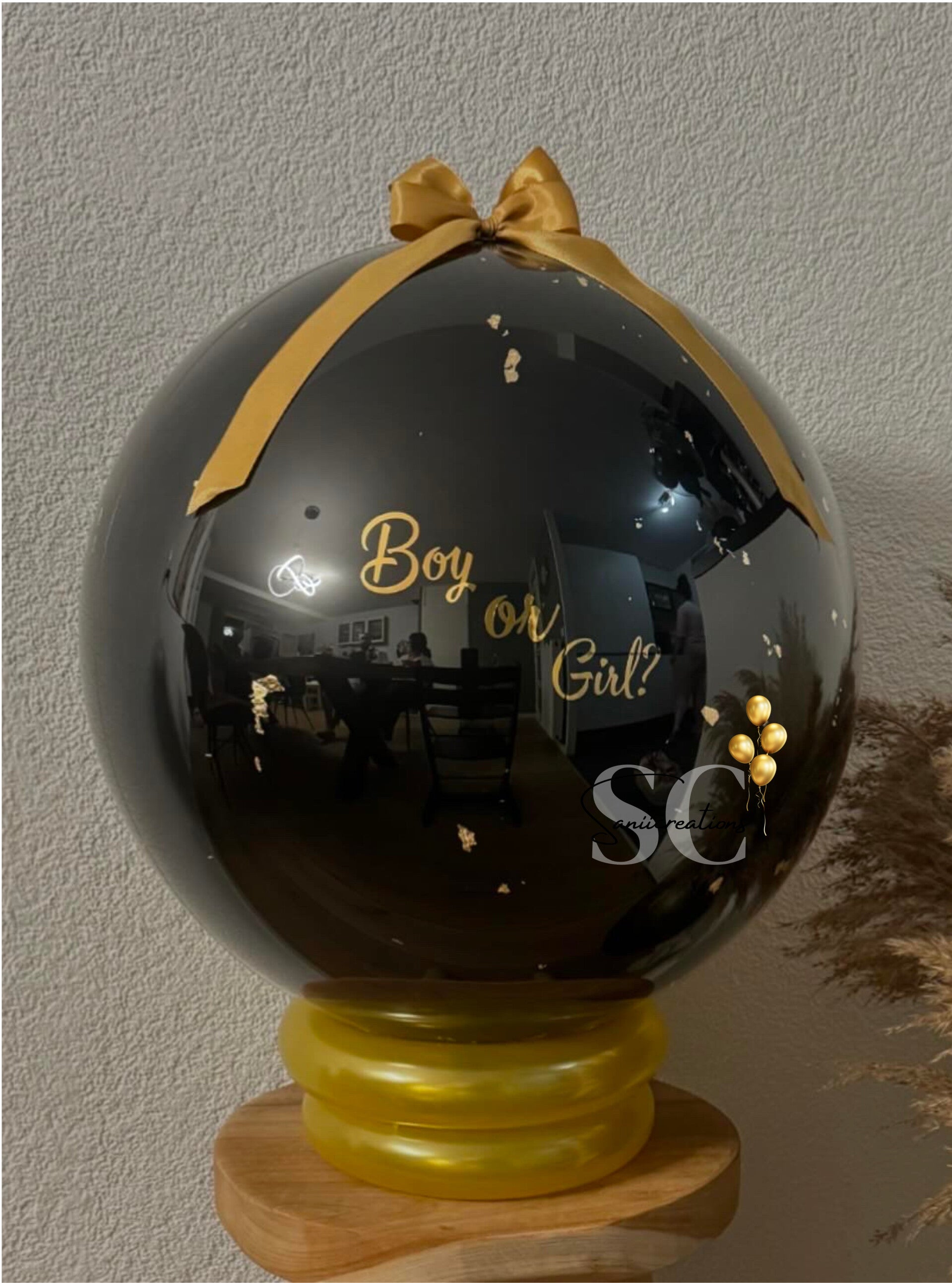 Gender Reveal Ballon – Luxe Boy or Girl Ballon voor Gender Reveal Feest