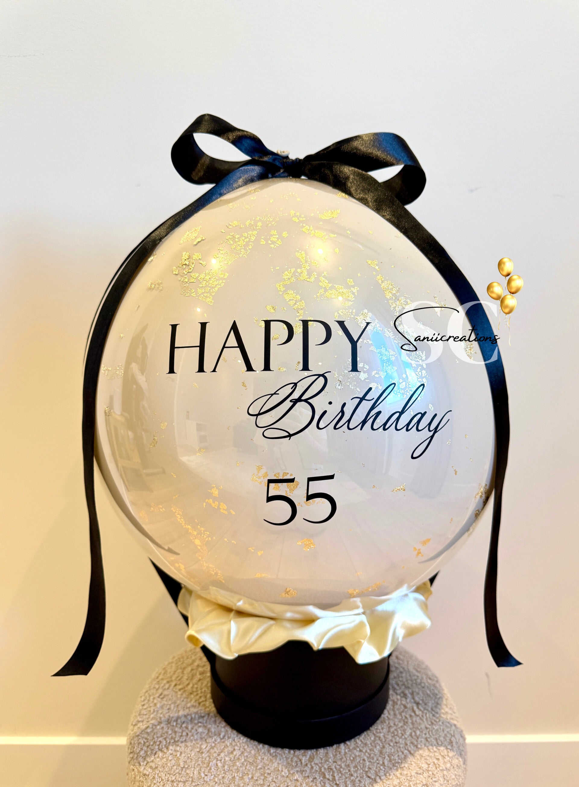 Luxe Prik ballon Bekend Maken Baby  – Gepersonaliseerd Verjaardagscadeau