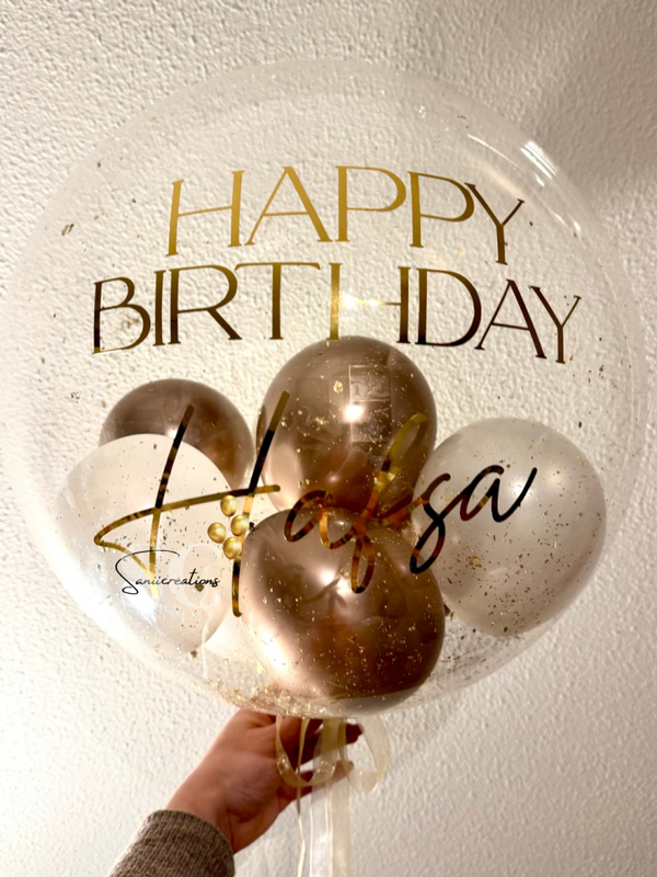 Gepersonaliseerd helium ballon
