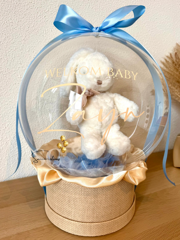 Welkom baby balloon jongen