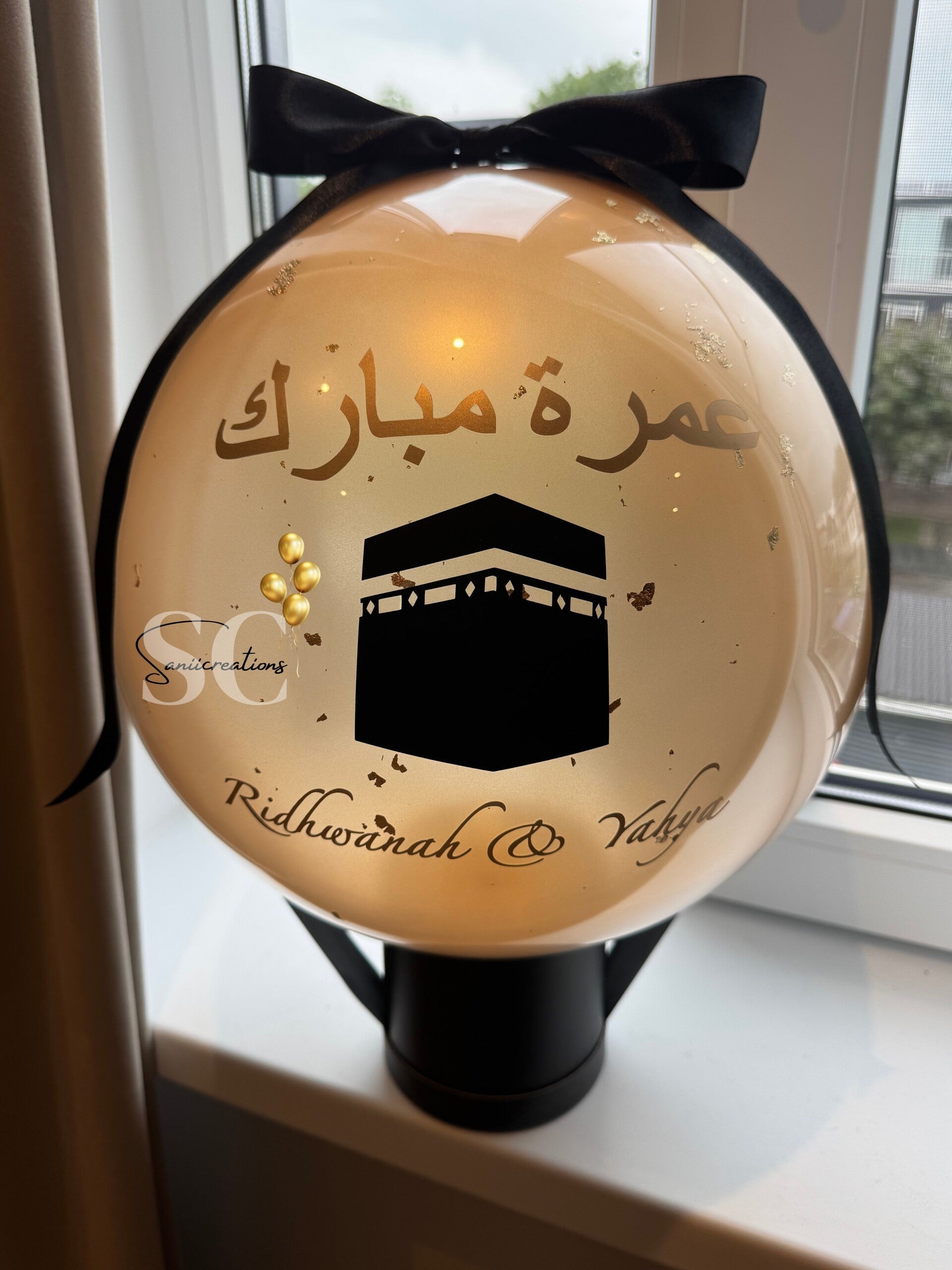 Gepersonaliseerde Umrah Ballon