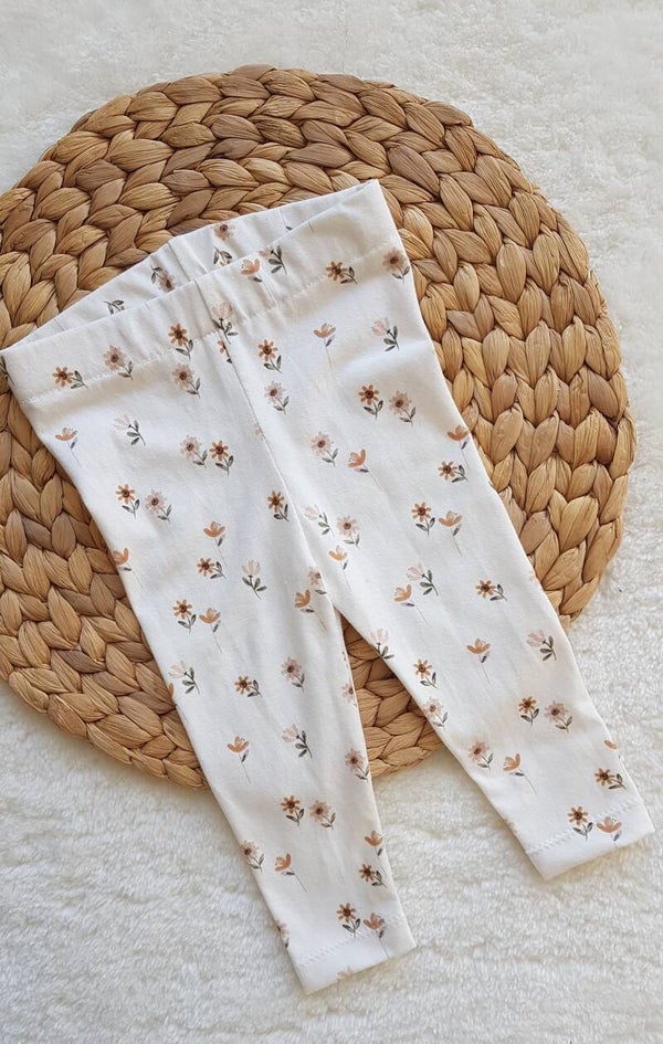 Legging/flared kleine zonnebloem