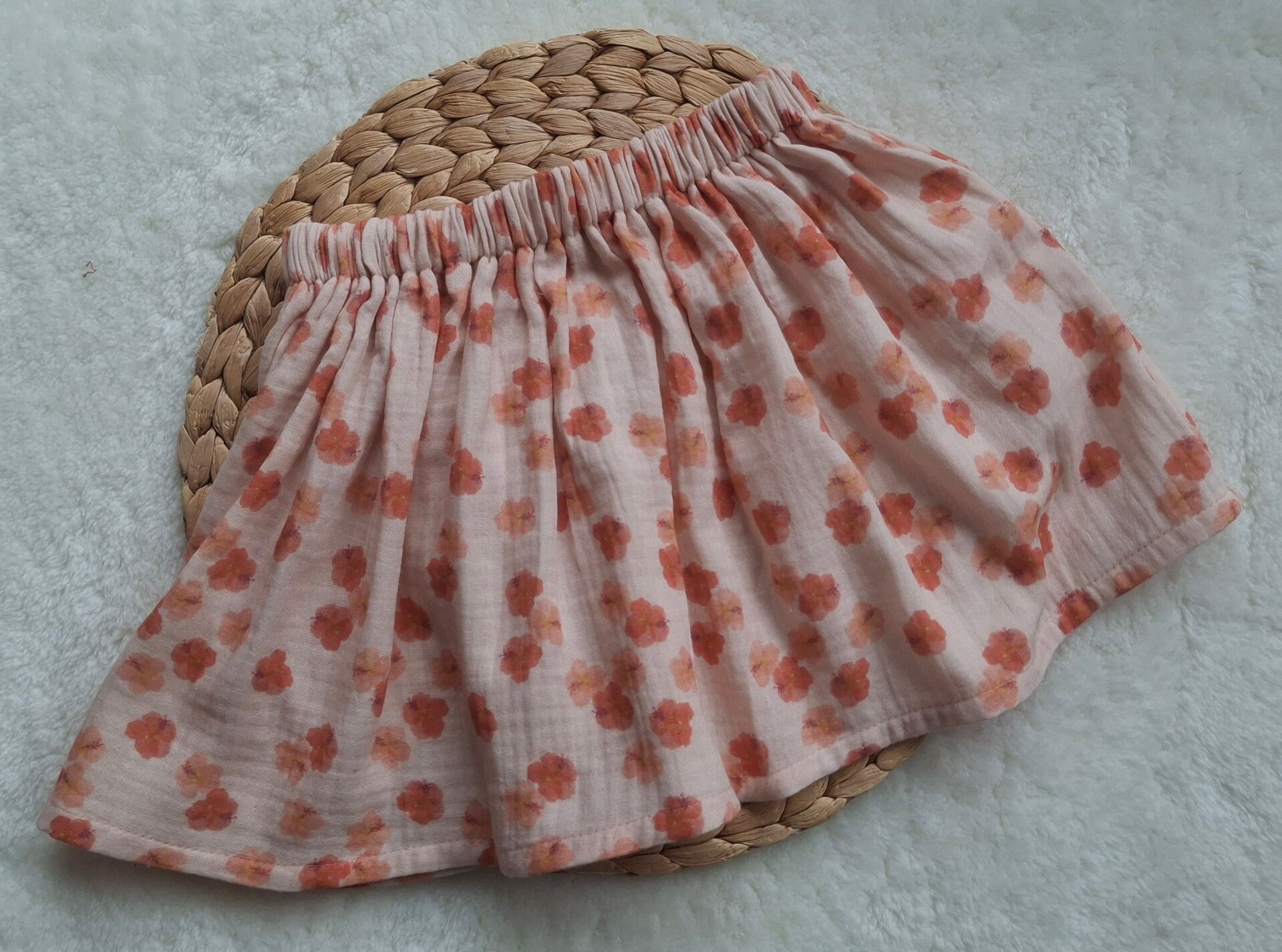 Rokje hydrofiel zamroze blaadjes