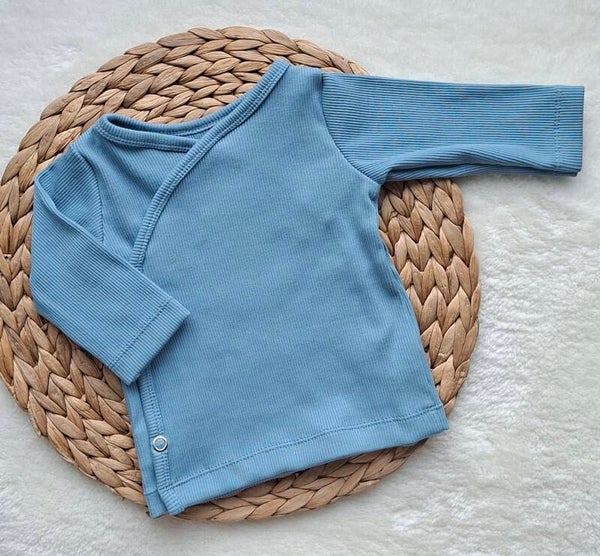 Overslagvestje blauw