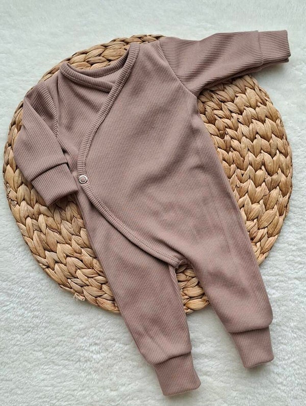 Boxpakje taupe