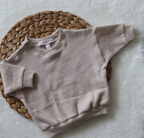 Oversized sweater beige