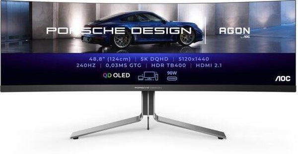 AOC Agon Pro Porsche Design PD49 – 49 QD-OLED 240Hz