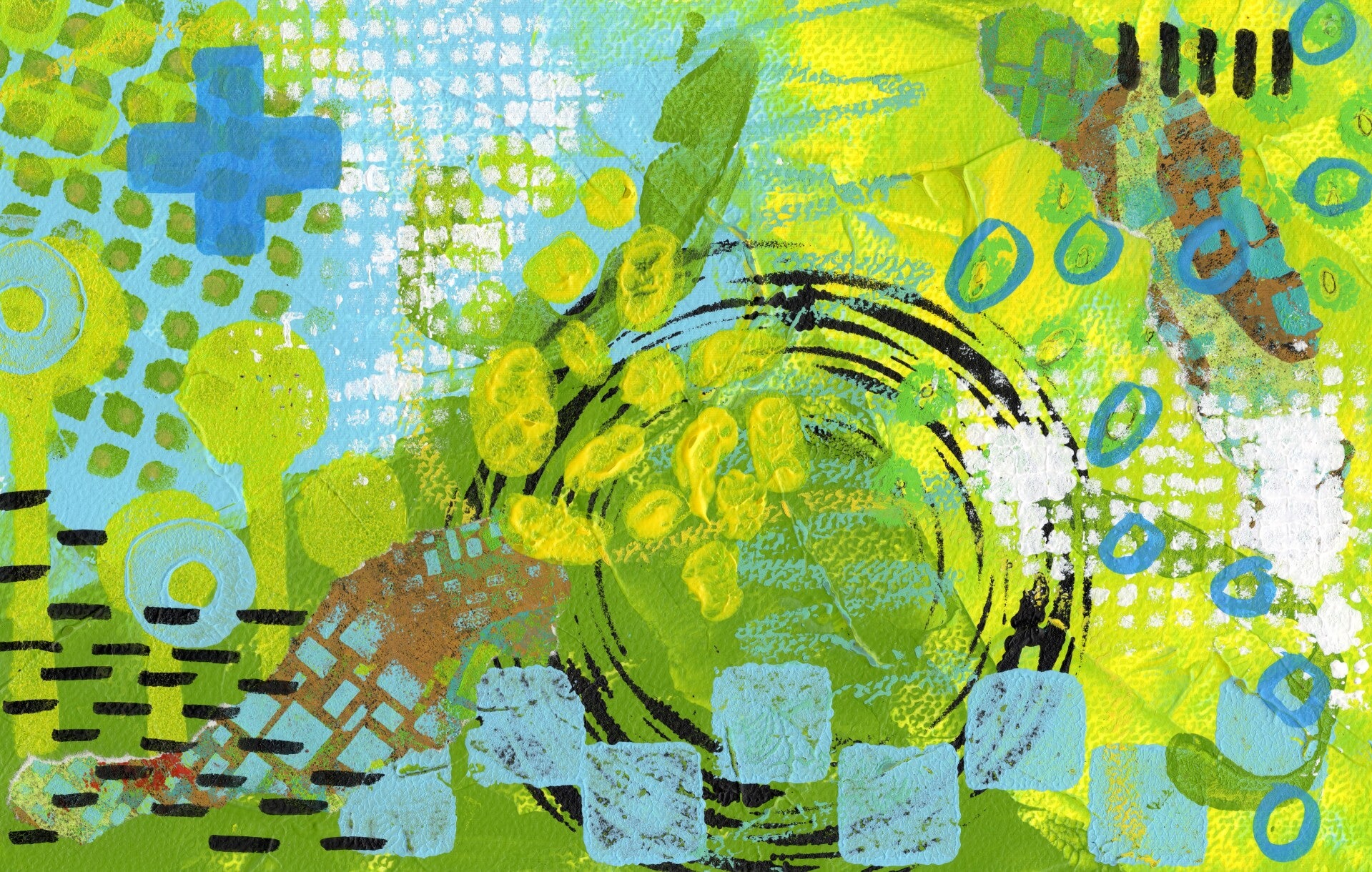 Het meer in het park