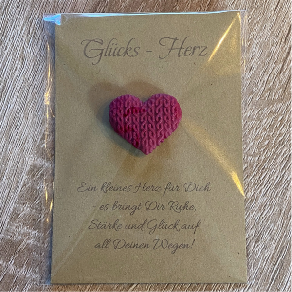 Glücks - Herz 3D gedruckt