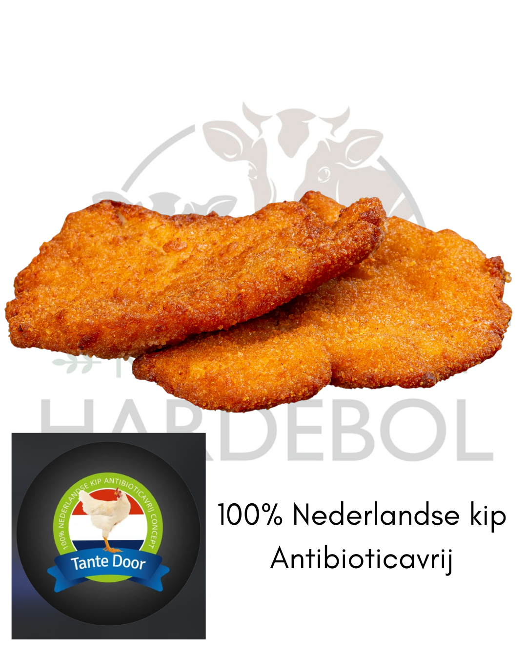 Kip krokant schnitzel
