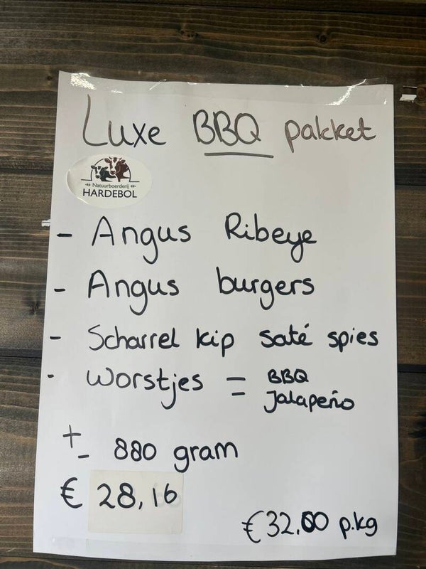 BBQ pakket