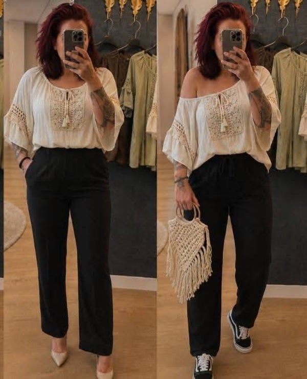 Losse blouse