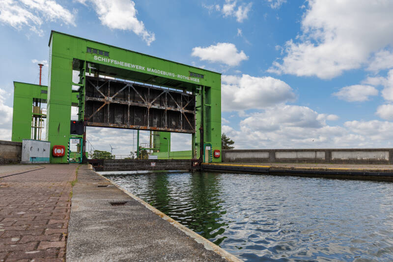 Schiffshebewerk Magdeburg - Rothensee