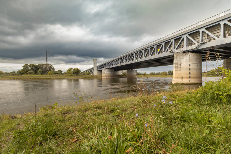 Trogbrücke - Wasserstraßenkreuz Magdeburg