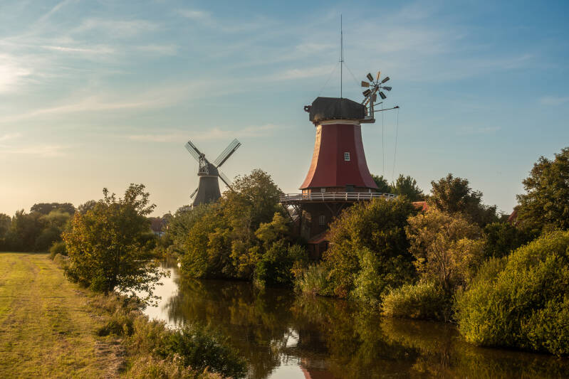 Zwillingsmühlen Greetsiel